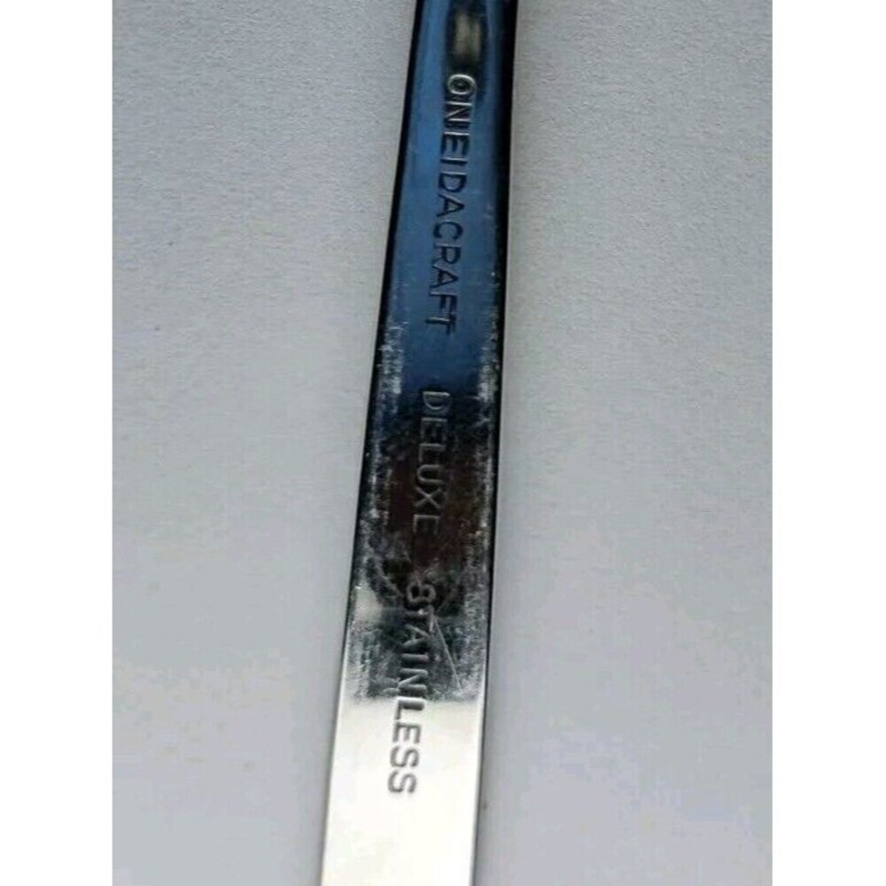 Oneida Oneidacraft Deluxe Lasting Rose 29 Forks Knives Spoons Stainless Flatware - Picture 9 of 15